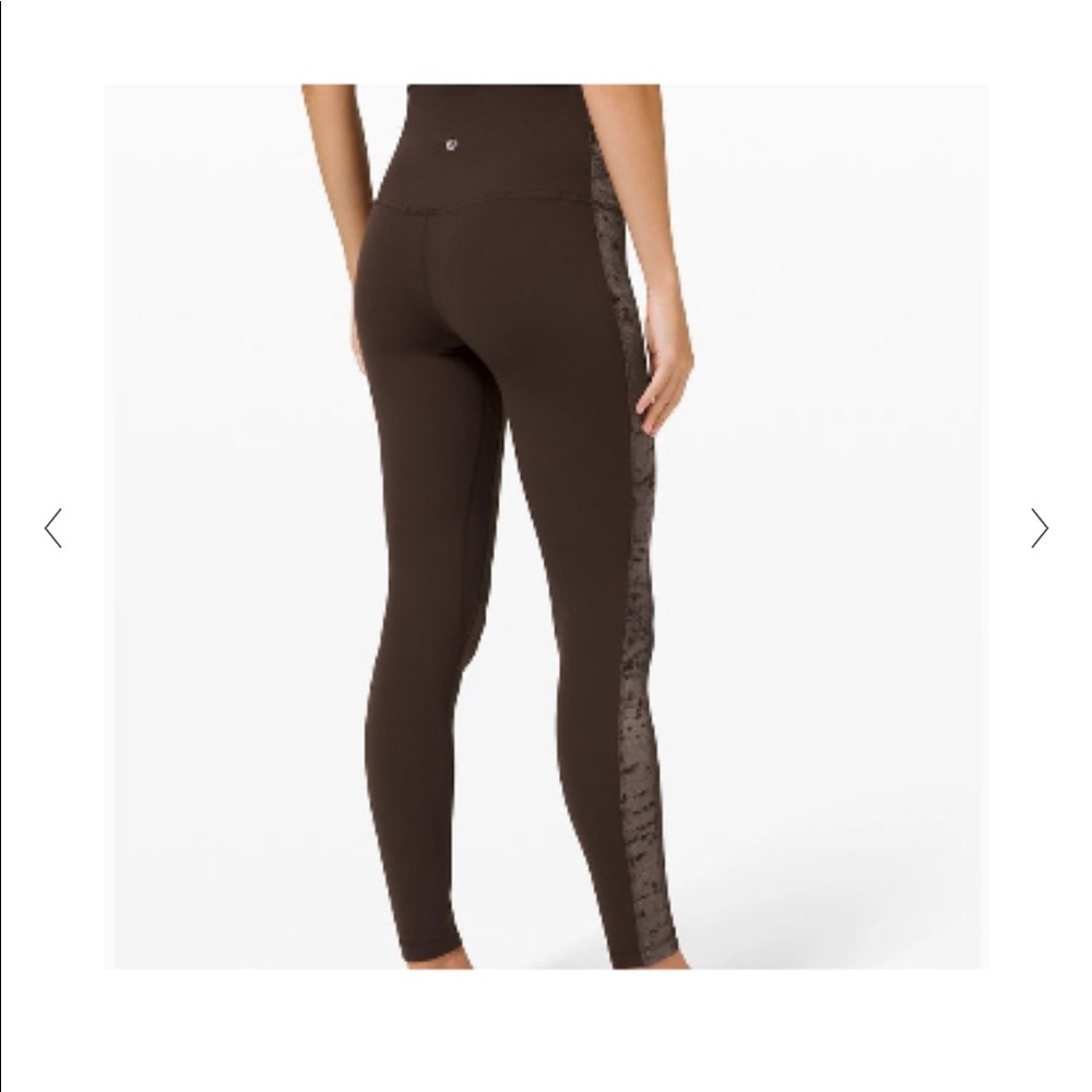 Lululemon align velvet side leggings